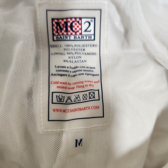 Mens MC2 St. Barth Swim Trunks - Picture 11 of 11